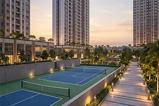 Multipurpose Court at Mahindra Rivenza
