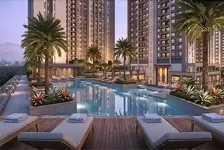 Swimming Pool at Mahindra Rivenza